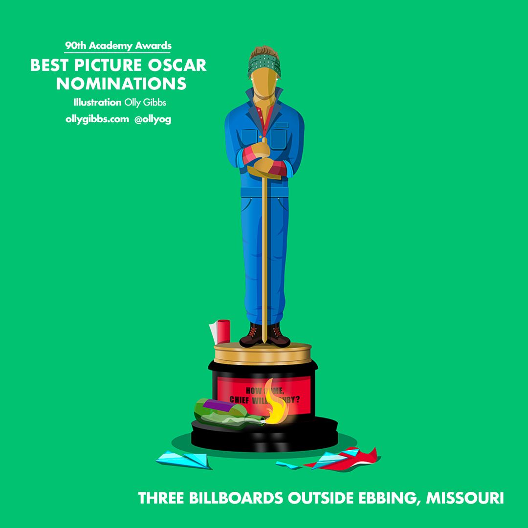 Will Three Billboards Outside Ebbing, Missouri win big at this year's Oscars?