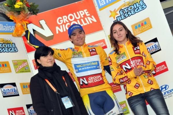 Borut Bozic (Vacansoleil Pro Cycling Team) remains in the race lead after stage three.