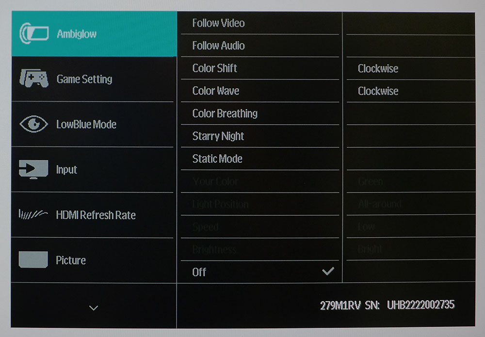 Philips Momentum 279M1RV