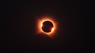 Total solar eclipse photographed by Angel Fux