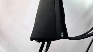 Cable sleeve with cords inside