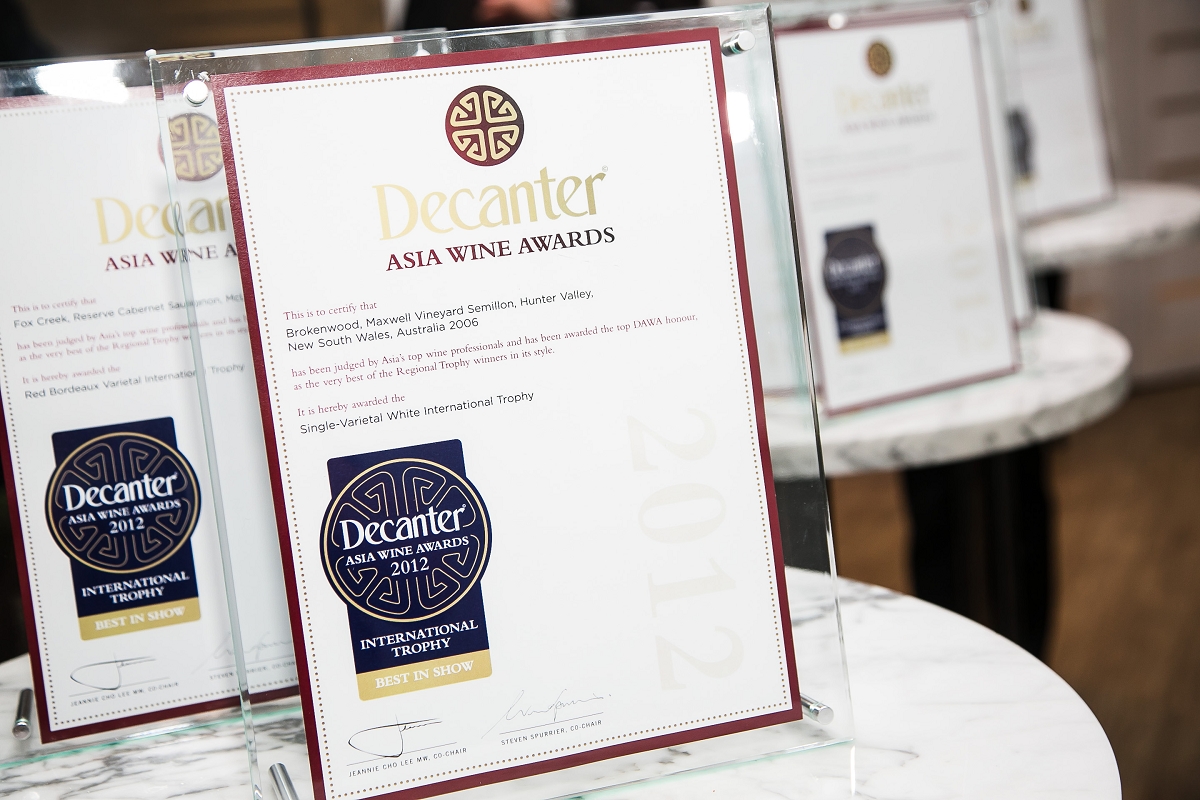 Decanter Asia Wine Awards press conference