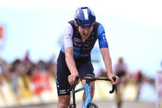 Derek Gee finished 4th on stage 6 of the Critérium du Dauphiné