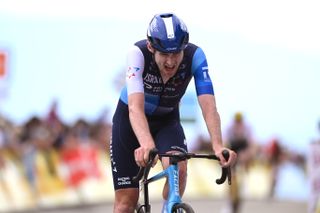 'Usually I'm just hanging on for dear life' - Derek Gee surprises himself and GC field on Critérium du Dauphiné summit finish