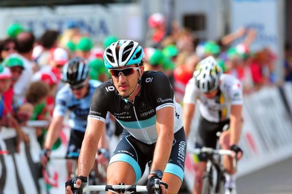Fabian Cancellara (Leopard Trek) finished in the pack