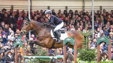Ros Canter and Lordships Graffalo showjump clear to top the Badminton Horse Trials results