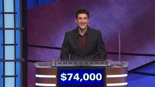 Matt Amodio became Jeopardy!'s ninth-highest money winner on Thursday with $268,000.