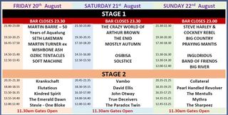 A New Day Festival running order for 2021