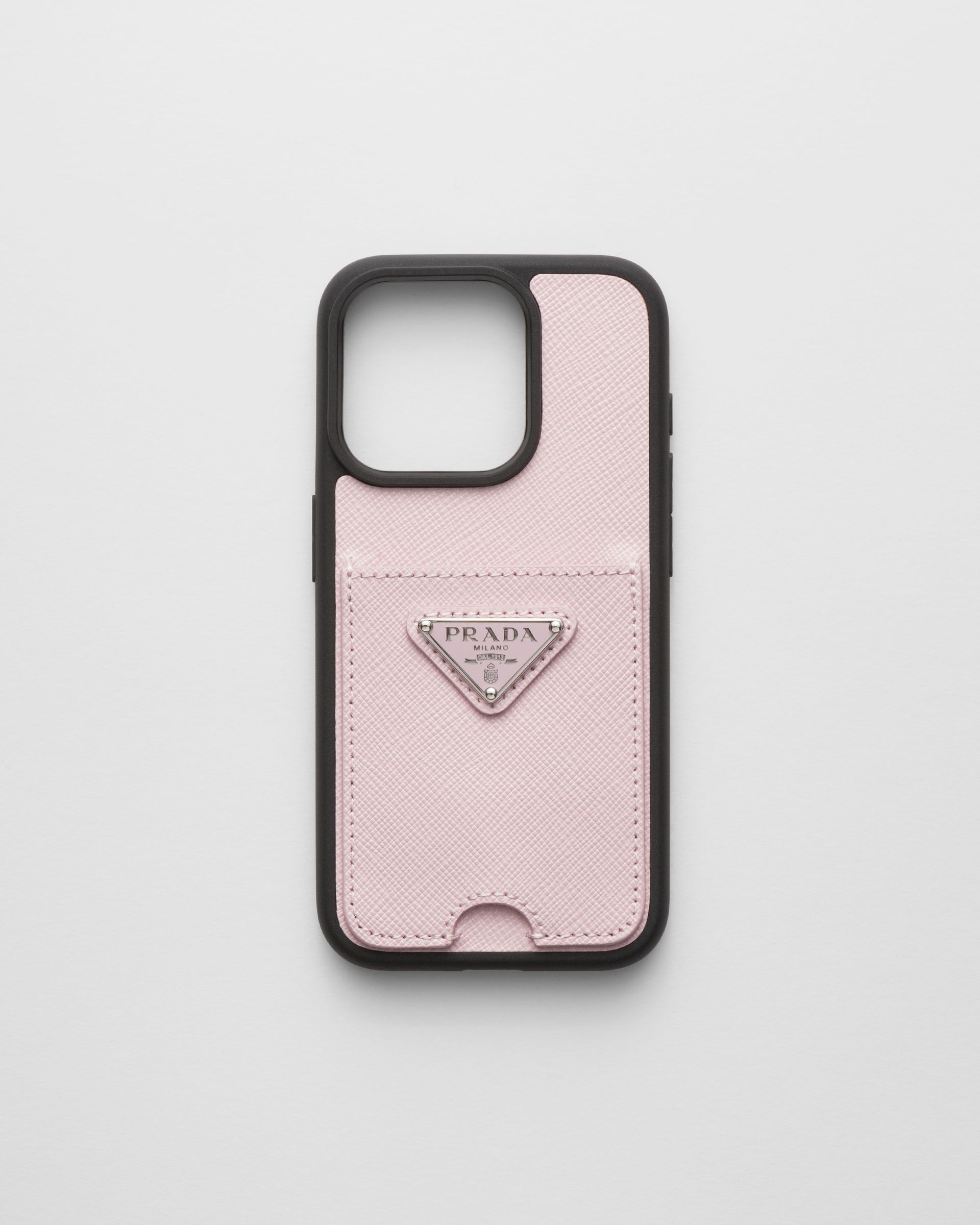 Saffiano Leather Cover for Iphone 15 Pro
