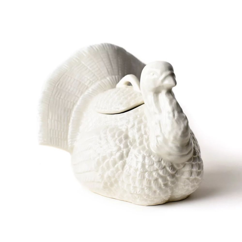 Coton Colors Turkey Shaped Covered Bowl