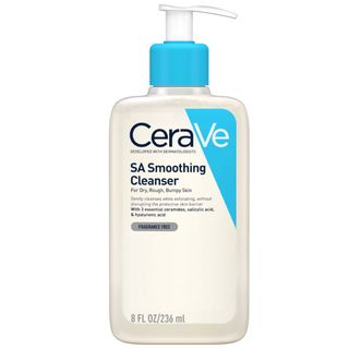 CeraVe SA Smoothing Cleanser with Salicylic Acid for Dry, Rough & Bumpy Skin