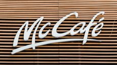 Signage of McCafe, a coffee-house-style food and drink chain, owned by McDonald's, is seen in Hong Kong, Hong Kong, on August 02, 2018. McDonald's reported its second quarter 2018 results, sales at company-owned restaurants plunged by 27 percent during the second quarter and sales at U.S. locations that have been open at least a year grew by 2.6 percent.