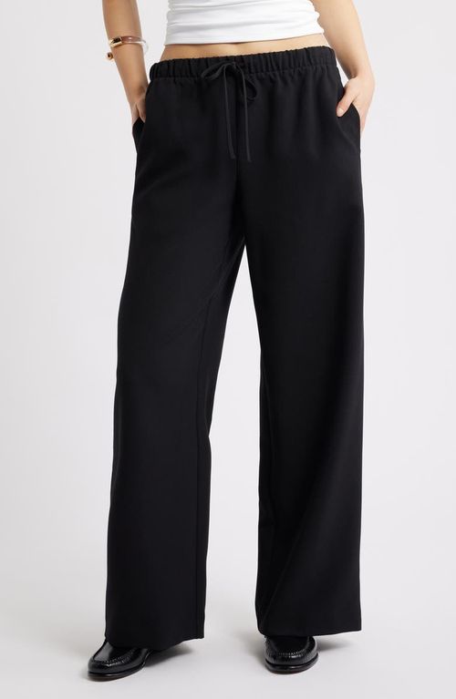 Icon Pull-On Wide Leg Pants