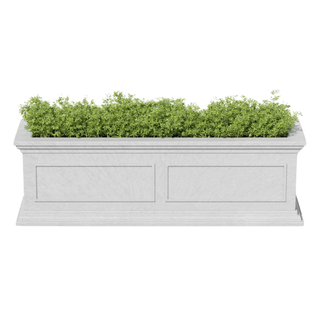 A rectangular window box