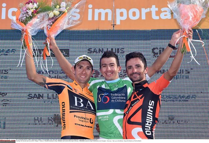Tour de San Luis final podium
