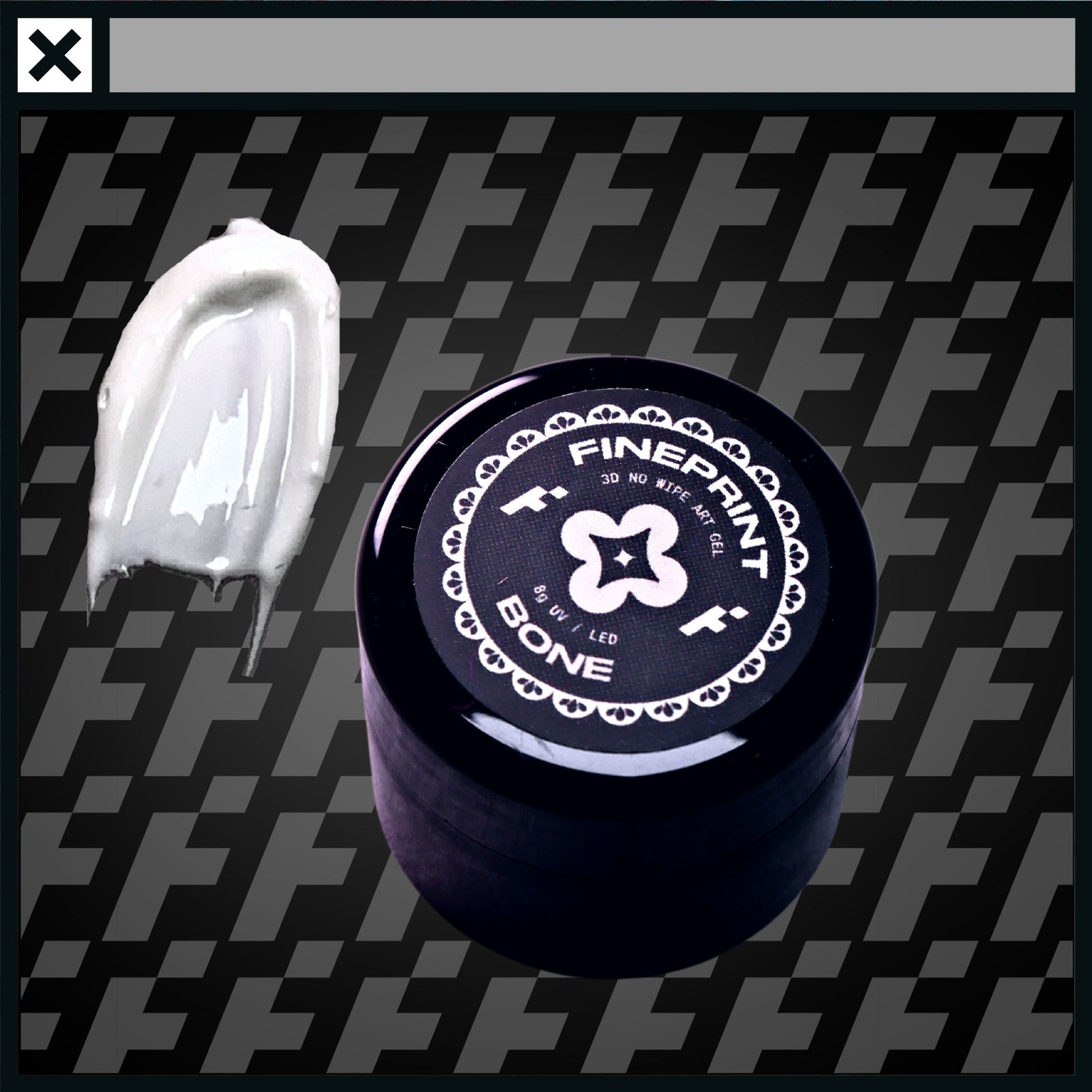 Fineprint Non Wipe 3D Art Gel // Terra Collection 8g