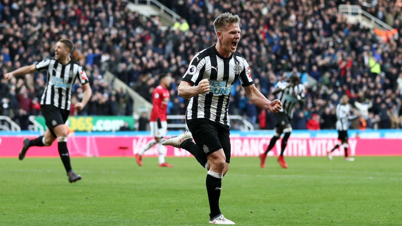 Matt Ritchie Newcastle 1 Manchester United 0 Premier League