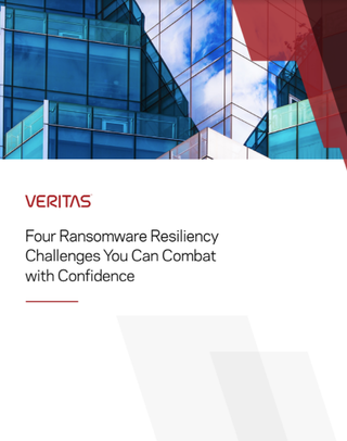 Windows of a high rise building - Four ransomware resiliency challenges you can combat with confidence - whitepaper from Veritas