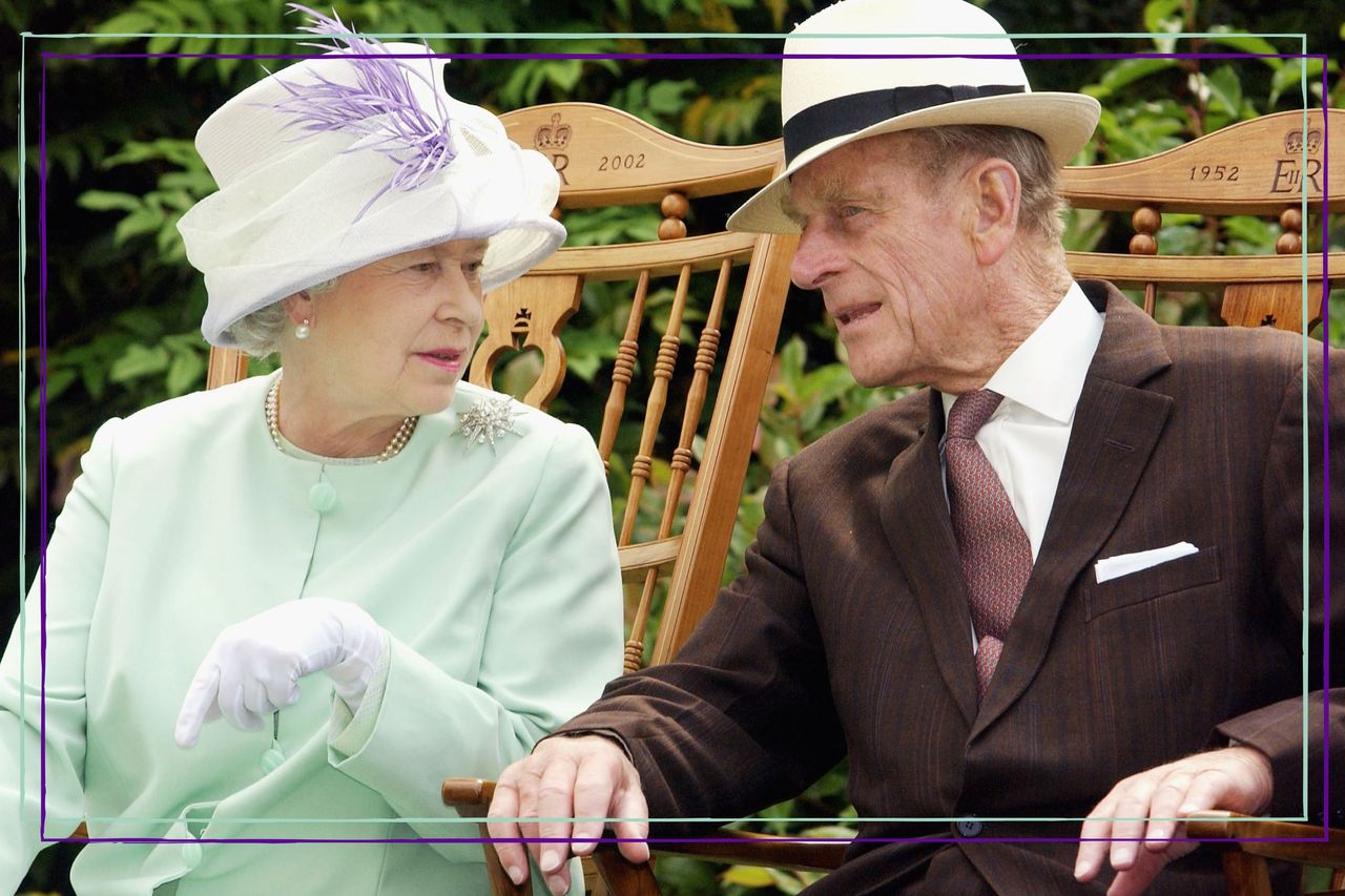 Queen and Prince Philip&#039;s love honoured forever, seen here the Queen and the Duke of Edinburgh chat while watching a musical performance