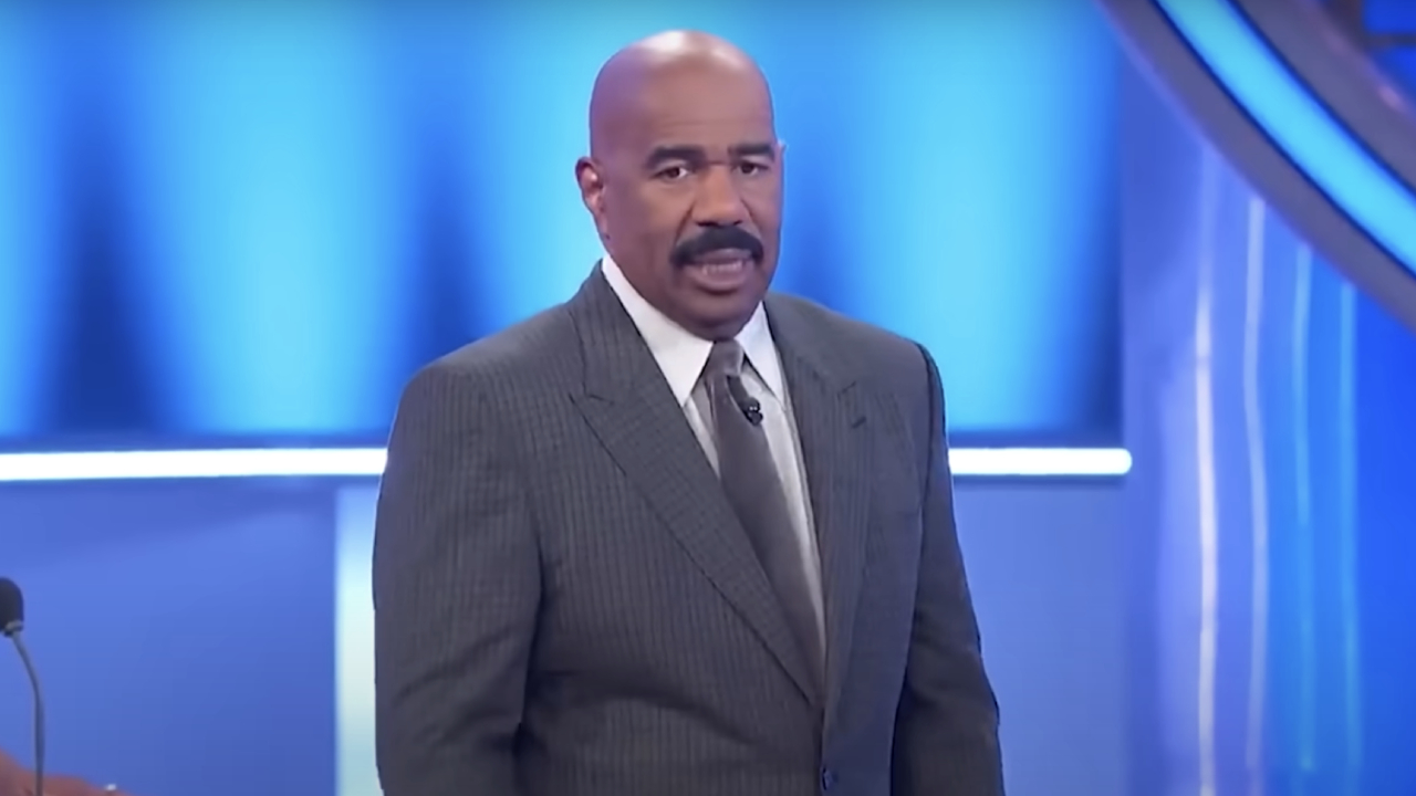Steve Harvey on Family Feud