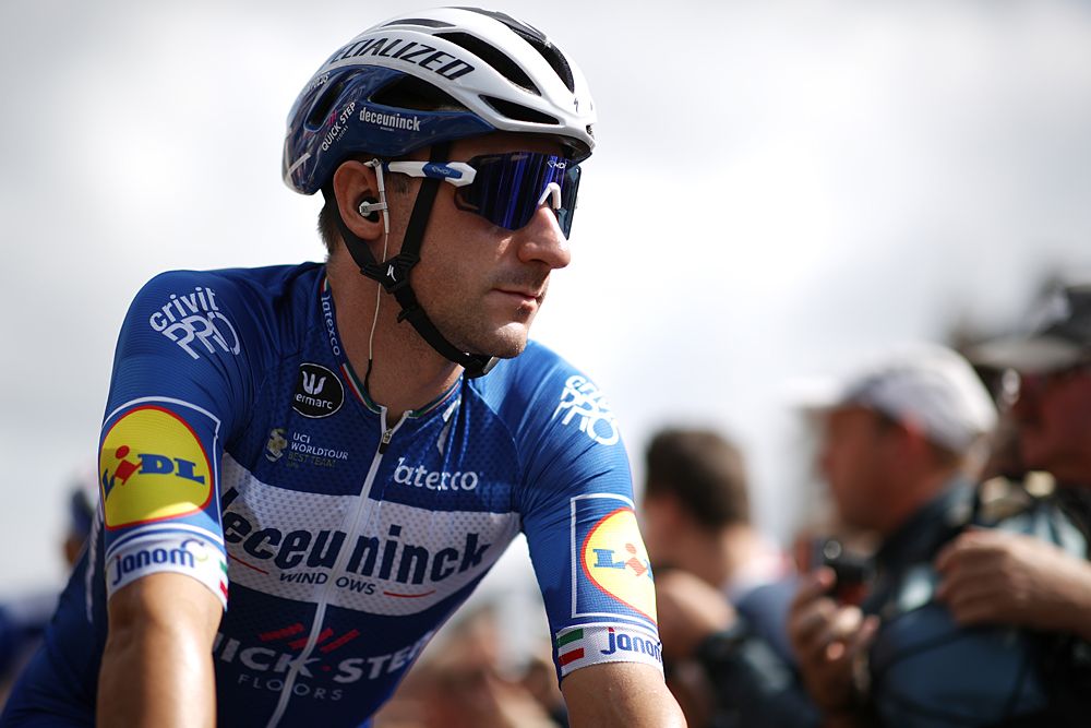 Elia Viviani (Deceuninck-QuickStep) at the Tour de France
