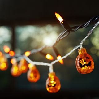 Pumpkin LED string lights
