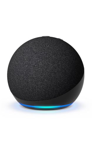 Echo Dot (newest Gen) | Bluetooth Smart Speaker With Big Vibrant Sound and Wi-Fi | Charcoal, With Alexa+ Early Access