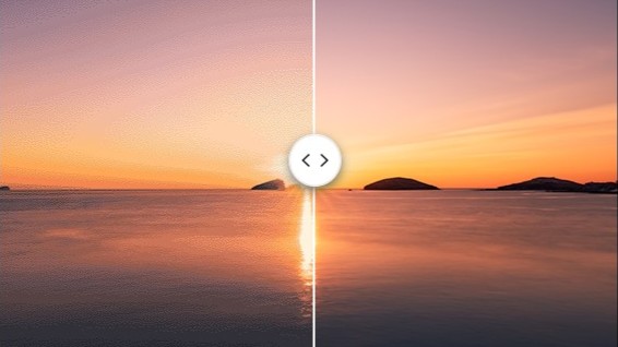 ProScaler before and after.