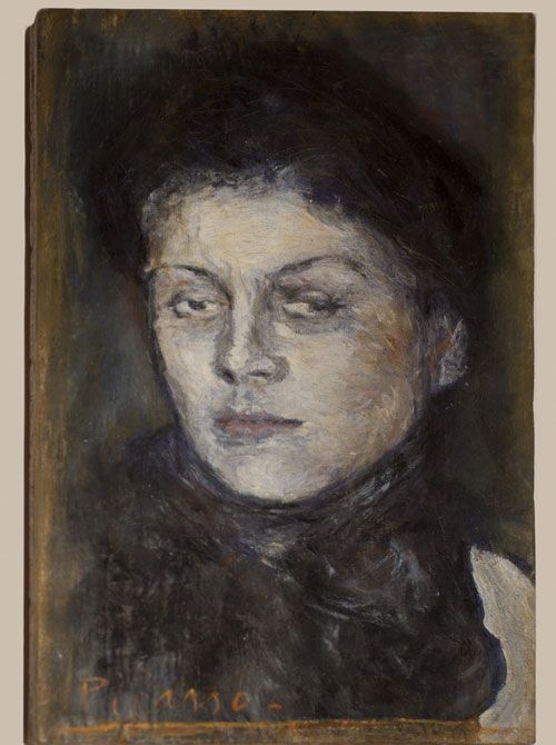 A Mark Landis forgery of an original painting by Pablo Picasso. The original is titled &quot;A Portrait de Lora.&quot; 