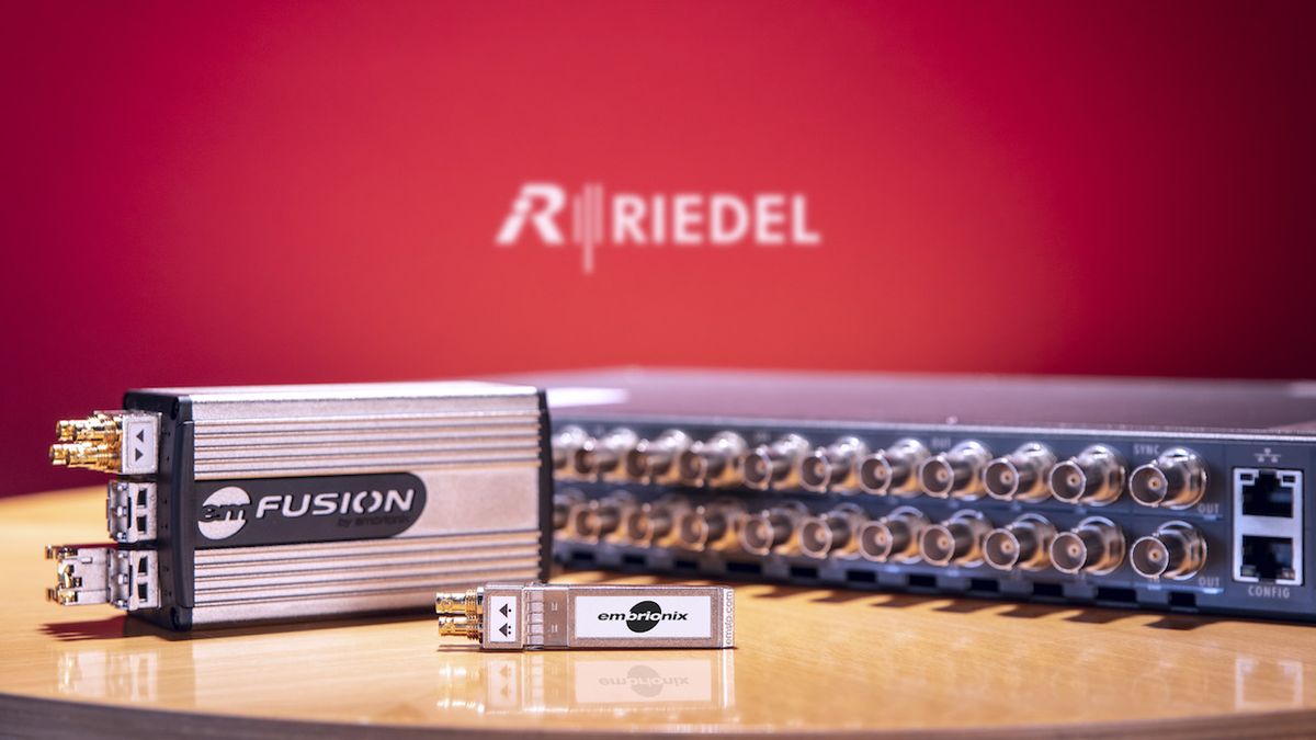 Riedel Communications has acquired Canada-based IP video processing pioneer Embrionix. 