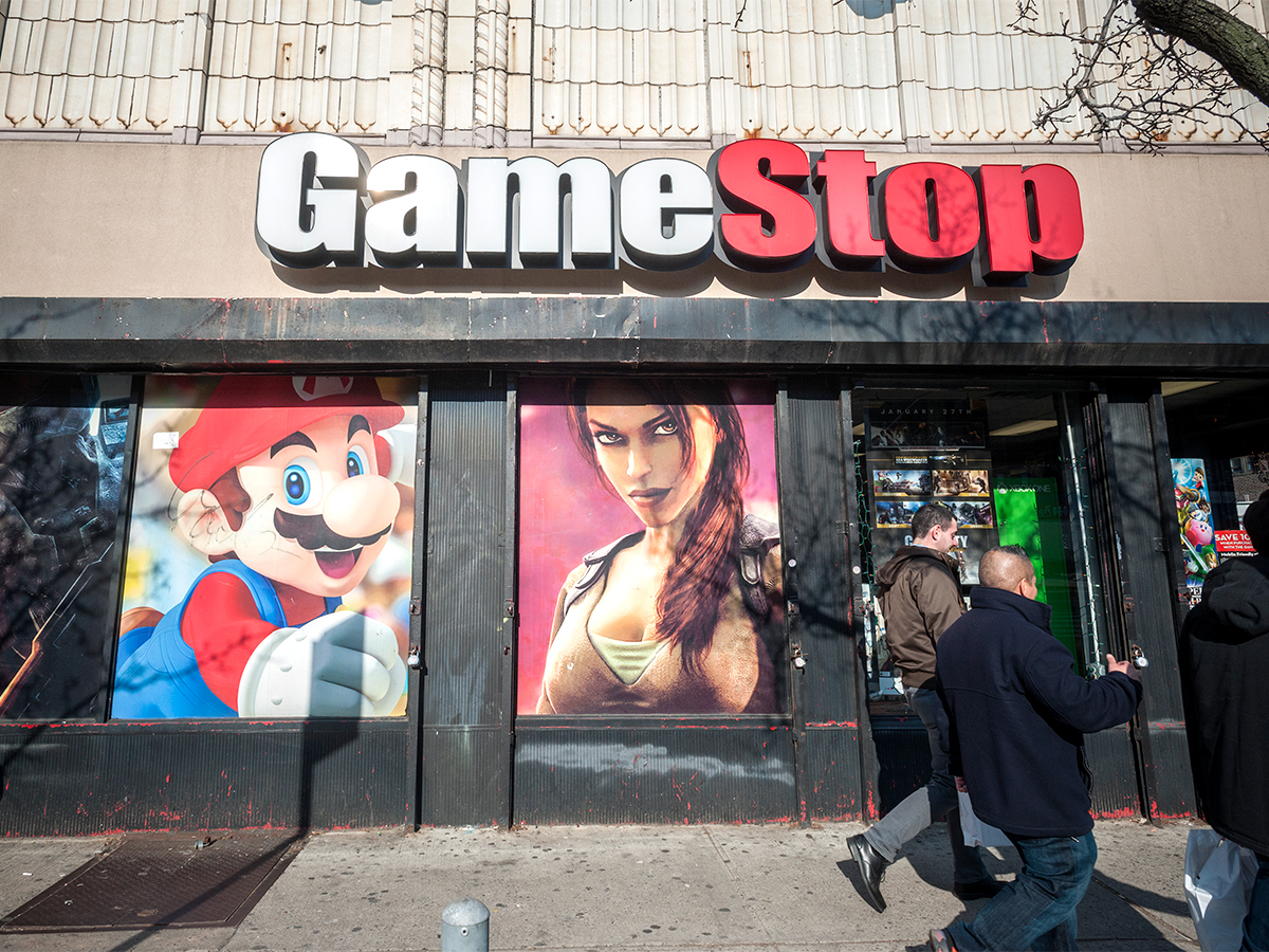 Gamestop store