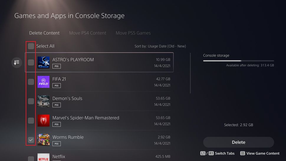 How to delete games on PS5 | Tom's Guide