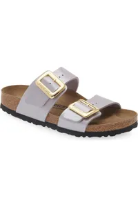 Birkenstock Sydney Luxe Buckle Slide Sandal (Women's) Birkenstock Sydney Luxe Buckle Slide Sandal (Women's)