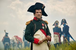 Matthieu Kassovitz as Napoleon Bonaparte.