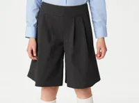 Girls' Pleat Front School Culottes £7.20 - £11.20 &nbsp;|M&amp;S&nbsp;