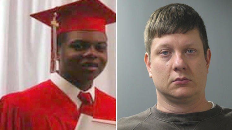 Laquan McDonald, left, and Jason Van Dyke. 