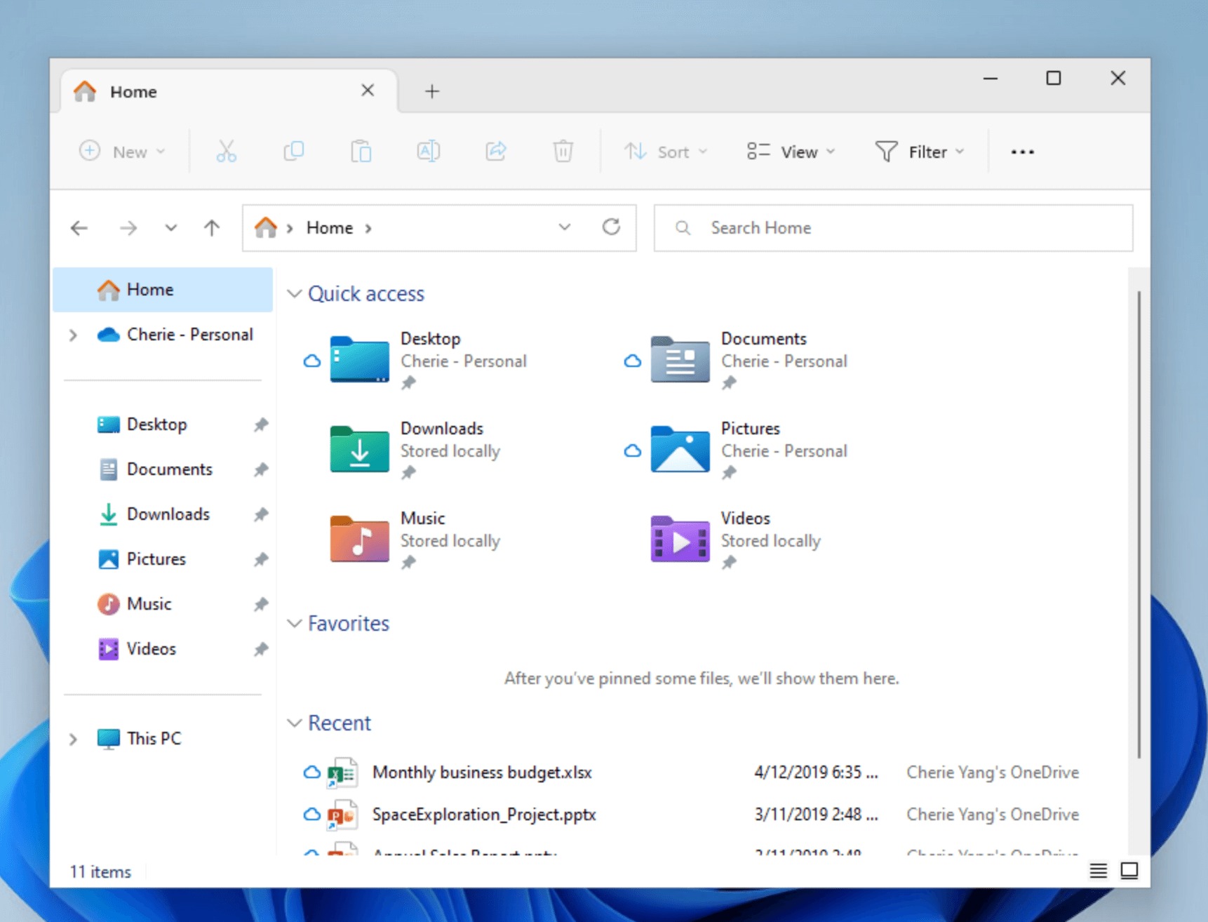 file explorer in windows 11