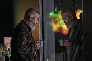 George Clooney directs and stars in 'The Midnight Sky,' about a scientist on Earth trying to get an urgent message to a group of astronauts in space.