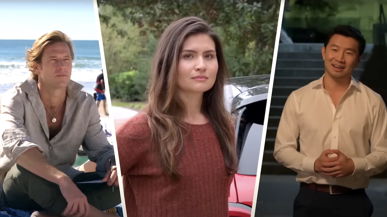 luke bracey, phillipa soo and simu liu in one true loves