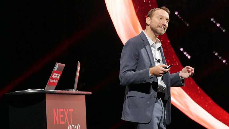 Dan McConnell Hitachi Vantara SVP at Next 2019 conference