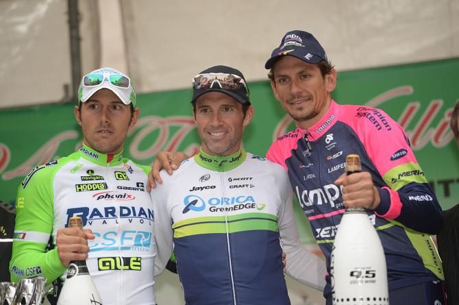 The Tre Valli Varesine podium