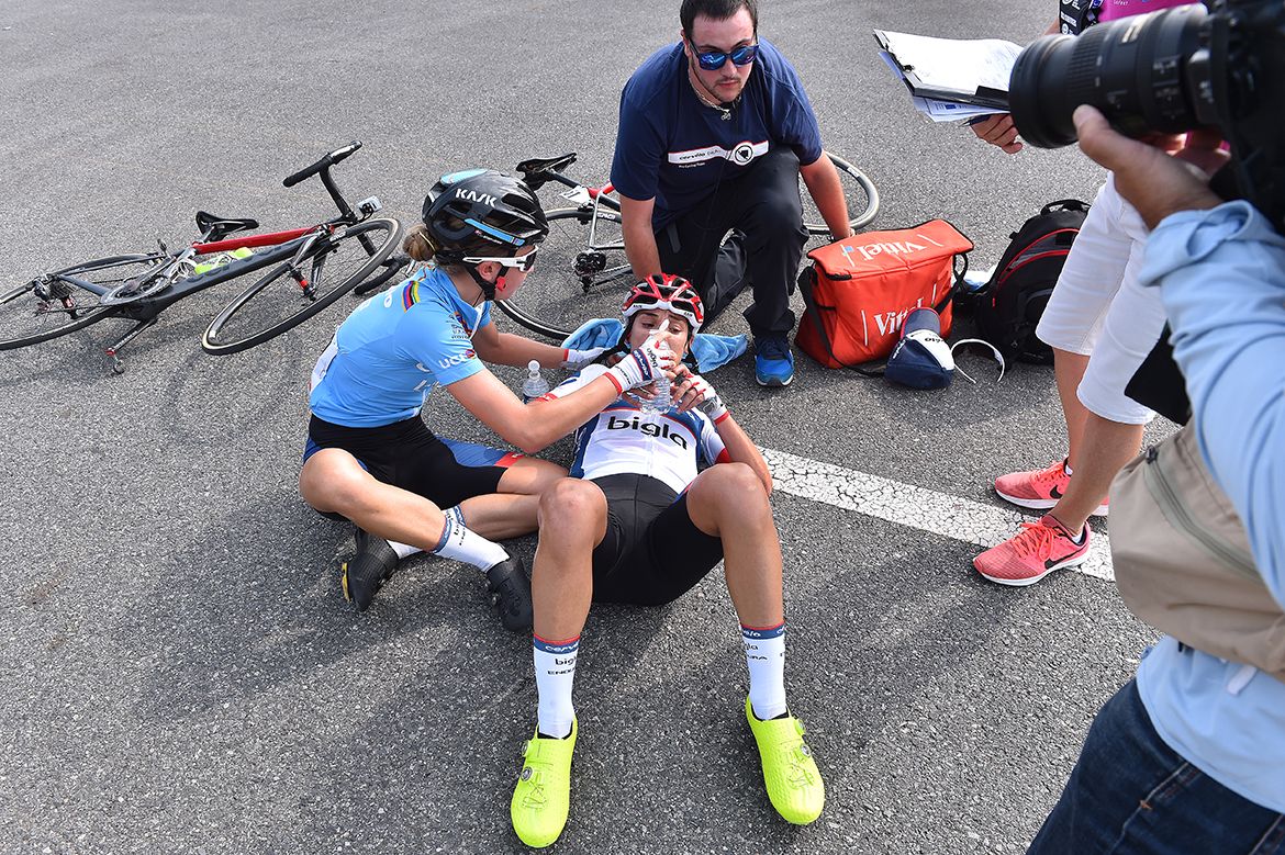 Ashleigh Moolman-Pasio at the GP de Plouay