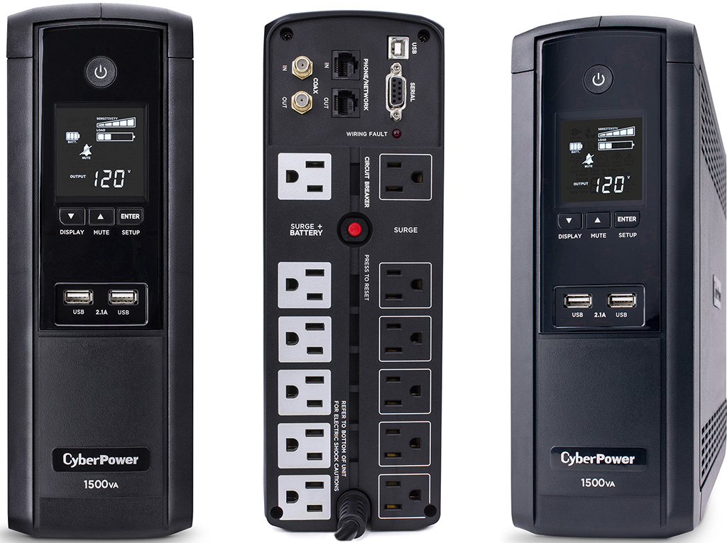 This burly uninterruptible power supply from CyberPower is on sale for ...