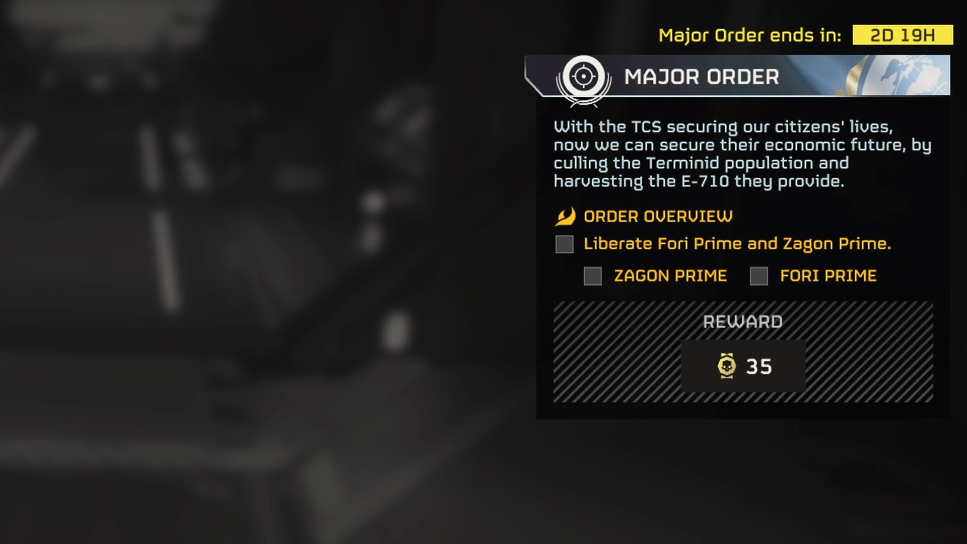 Helldivers 2 Fori Prime and Zagon Prime