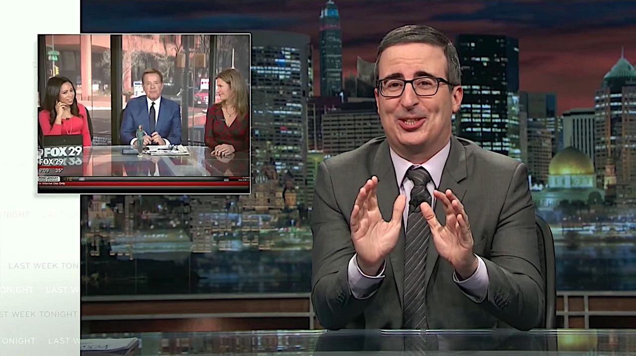 John Oliver cringes at International Women&amp;#039;s Day reactions