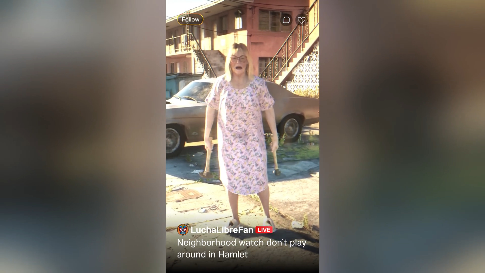 A lady holds a pair of hammers in the first GTA 6 trailer