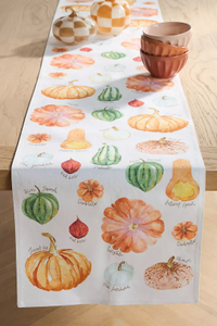 Types of Pumpkins Table Runner: was $58 now $39 @ Anthropologie