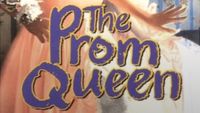 Fear Street's The Prom Queen title, stylized in a horror font on the book cover.