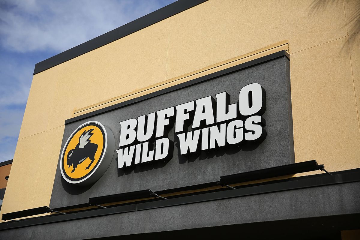 The incident happened at a Buffalo Wild Wings.