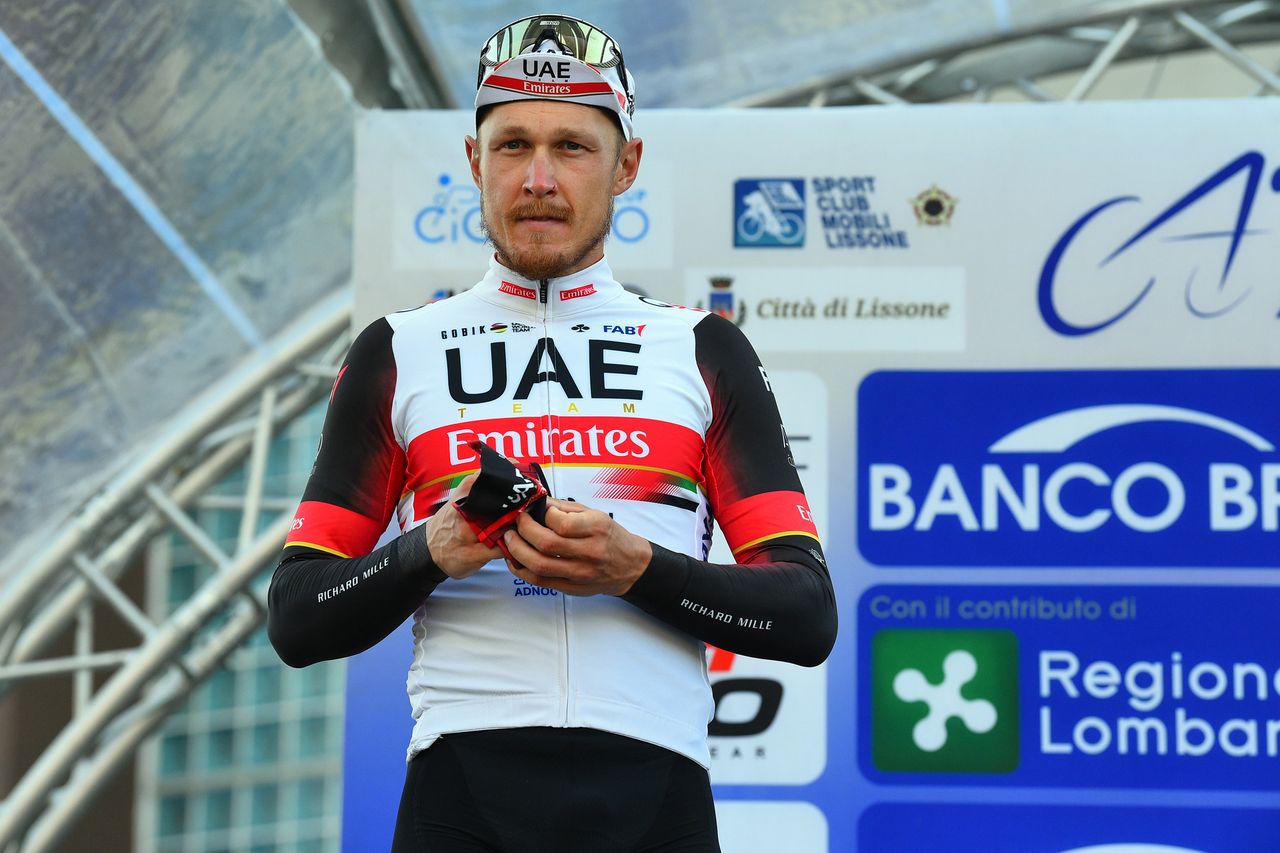 Coppa Agostoni - Giro delle Brianze 2021 - 75th Edition - Lissone - Lissone 180 km - 11/10/2021 - Matteo Trentin (ITA - UAE Team Emirates) - photo Dario Belingheri/BettiniPhoto&Acirc;&copy;2021